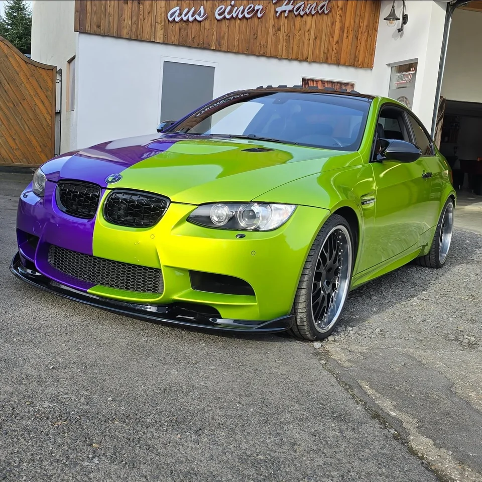 BMW M3 · zwei Farben, ein Fahrzeug