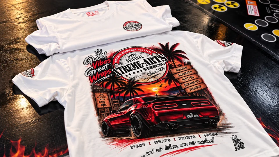 Motivshirts · detailreiche Gestaltung